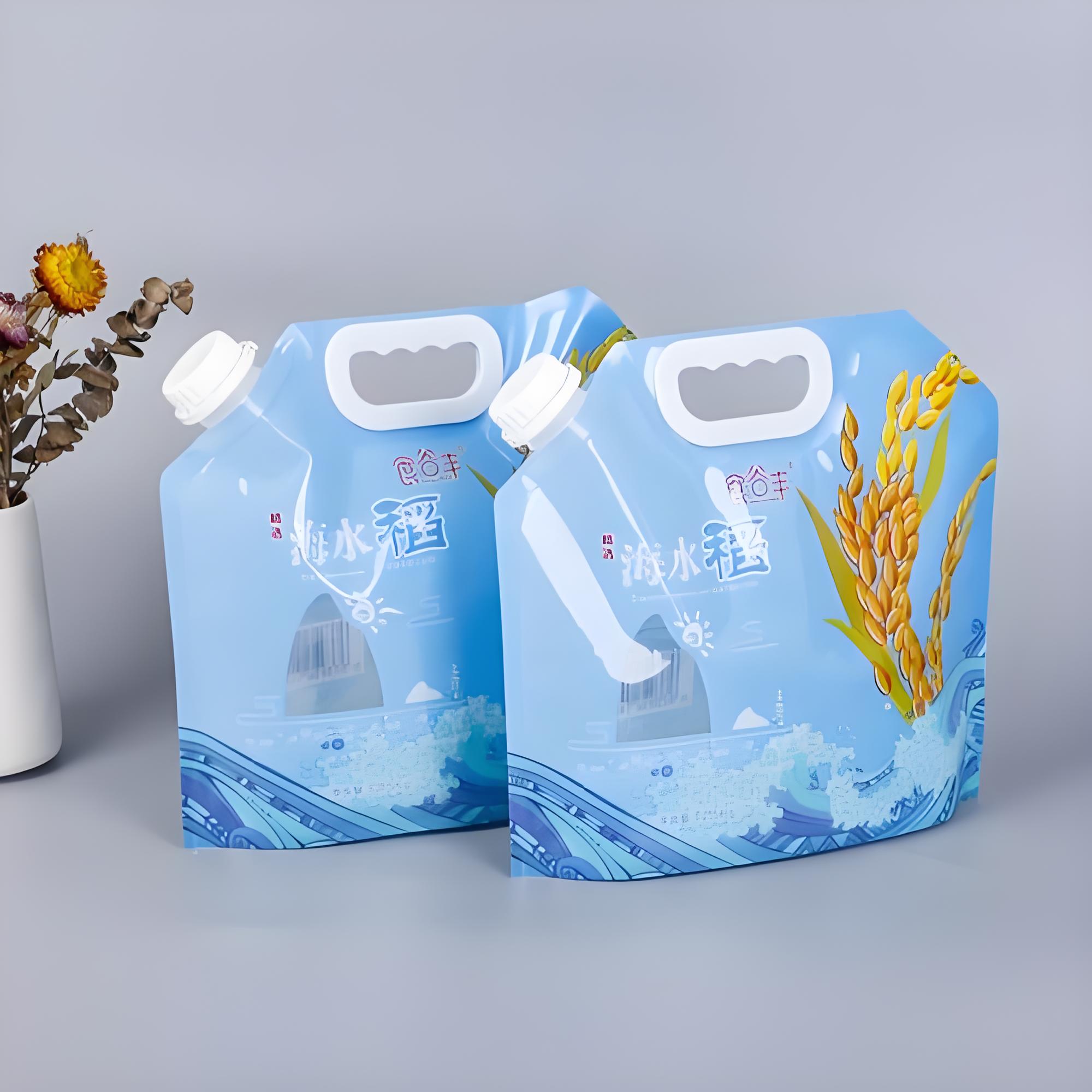 和田地区吸嘴袋猫粮狗粮猫砂袋 - 方案
